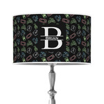 Video Game 12" Drum Lamp Shade - Poly-film (Personalized)
