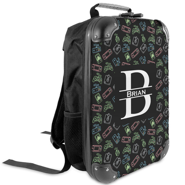 Custom Video Game Kids Hard Shell Backpack (Personalized)