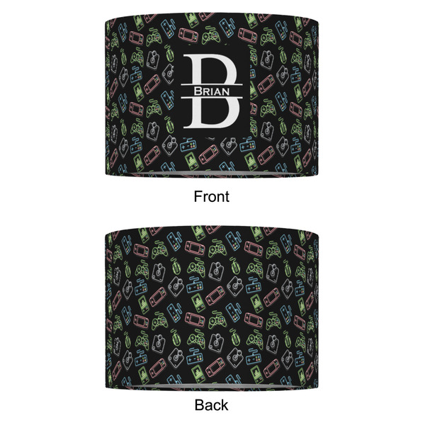 Video Game 16" Drum Lampshade - APPROVAL (Fabric)