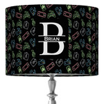 Video Game 16" Drum Lamp Shade - Fabric (Personalized)