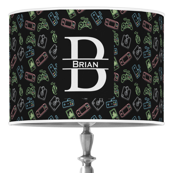 Custom Video Game Drum Lamp Shade (Personalized)