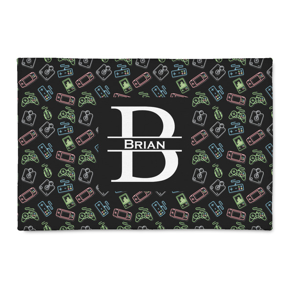 Custom Video Game 2' x 3' Indoor Area Rug (Personalized)