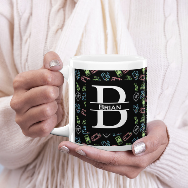 Video Game 20oz Coffee Mug - LIFESTYLE