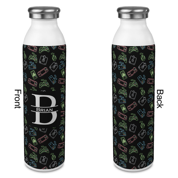 Video Game 20oz Water Bottles - Full Print - Approval