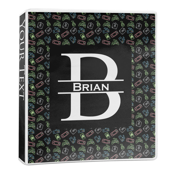 Custom Video Game 3-Ring Binder - 1 inch (Personalized)