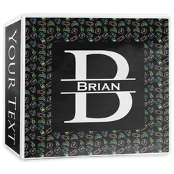 Video Game 3-Ring Binder - 3 inch (Personalized)