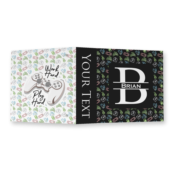 Video Game 3 Ring Binders - Full Wrap - 2" - OPEN OUTSIDE