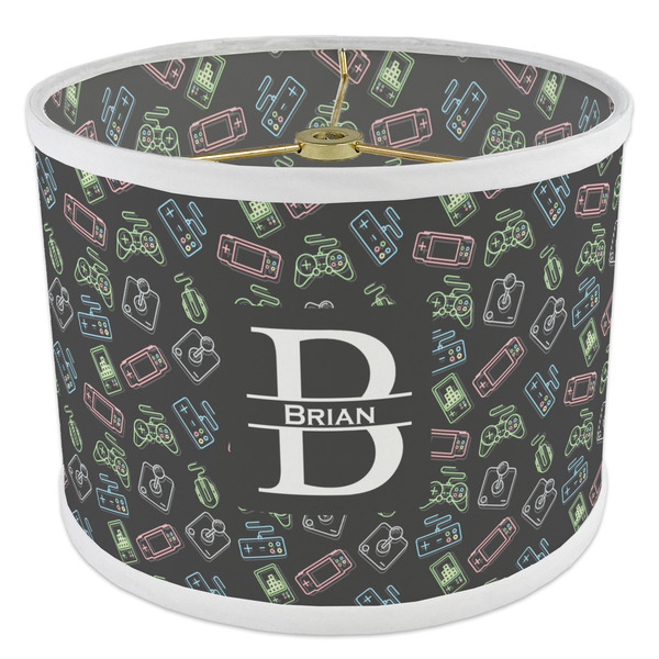 Video Game 8" Drum Lampshade - ANGLE Poly-Film