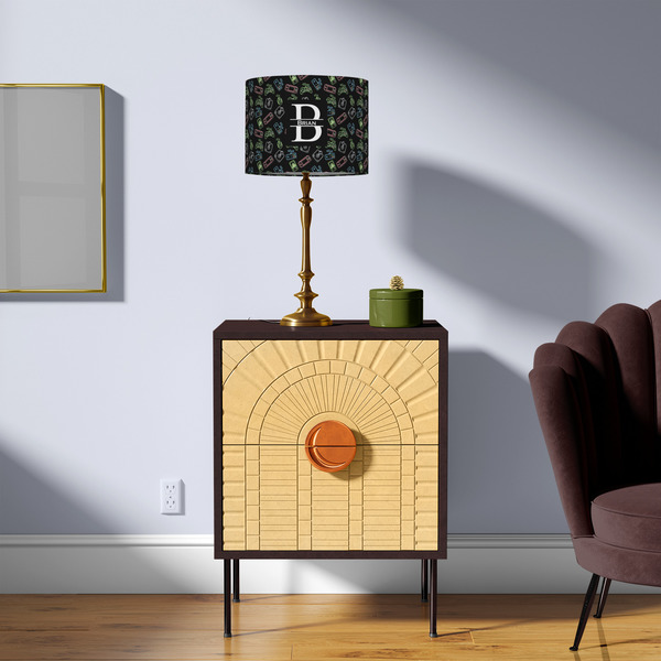 Video Game 8" Drum Lampshade - LIFESTYLE