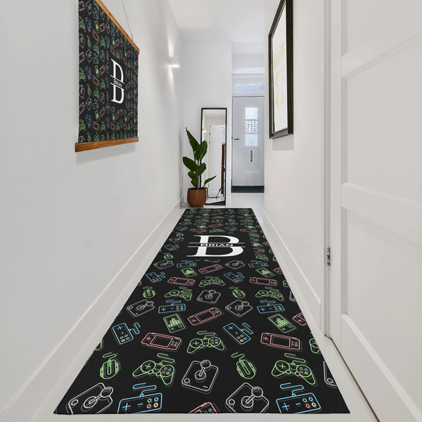 Video Game Area Rug Sizes - In Context (vertical)