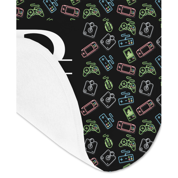 Video Game Baby Bib - AFT detail