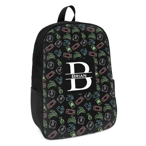 Custom Video Game Kids Backpack (Personalized)