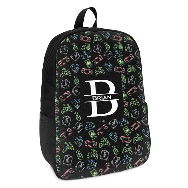 Custom Video Game Kids Backpack (Personalized)