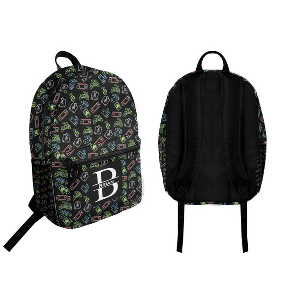 Video Game Backpack front and back - Apvl