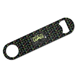 Video Game Bar Bottle Opener w/ Name and Initial