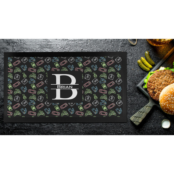 Video Game Bar Mat - Small - LIFESTYLE