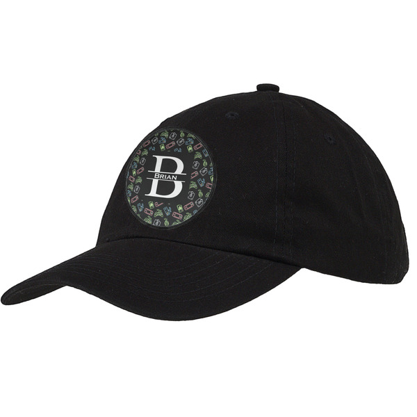 Custom Video Game Baseball Cap - Black (Personalized)