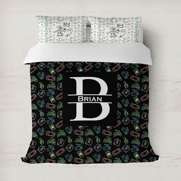 Custom Video Game Duvet Cover (Personalized)