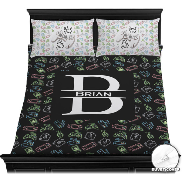 Video Game Bedding Set (Queen) - Duvet