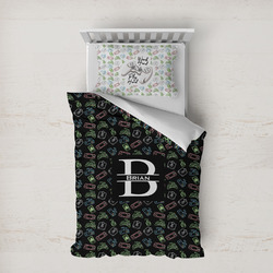 Video Game Duvet Cover Set - Twin XL (Personalized)