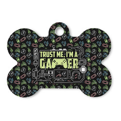 Video Game Bone Shaped Dog ID Tag (Personalized)