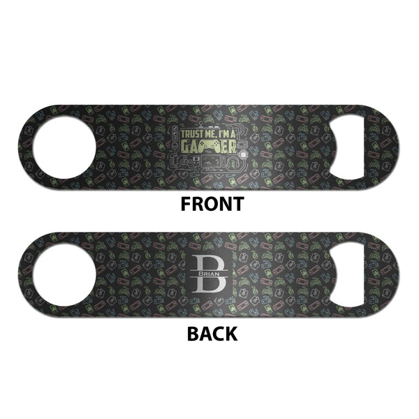 Video Game Bottle Opener - Front & Back