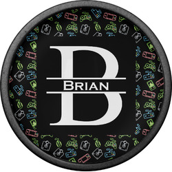 Video Game Cabinet Knob (Black) (Personalized)
