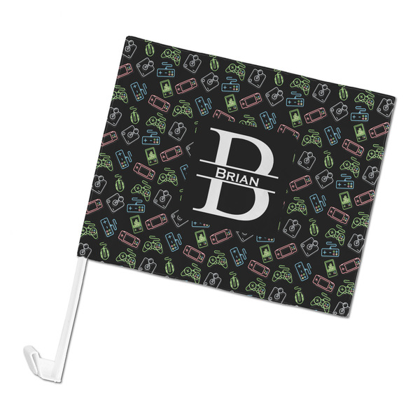 Custom Video Game Car Flag - Large (Personalized)
