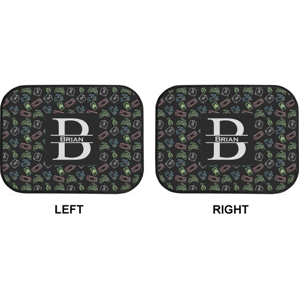 Video Game Car Floor Mats (Back Seat) (Approval)