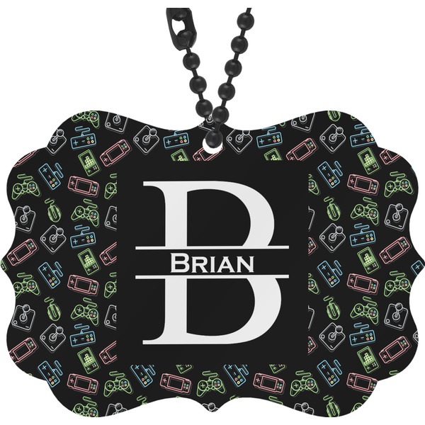 Custom Video Game Rear View Mirror Decor (Personalized)