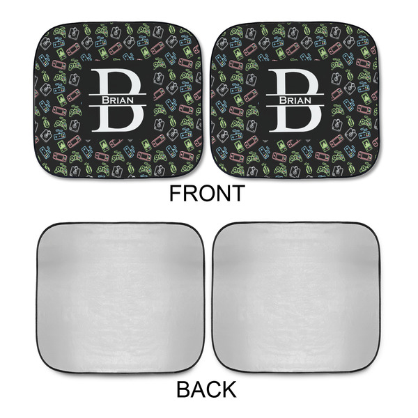 Video Game Car Sun Shades - APPROVAL