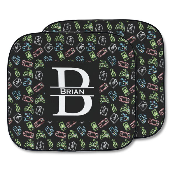 Custom Video Game Car Sun Shade - Two Piece (Personalized)