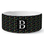 Video Game Ceramic Dog Bowl (Personalized)
