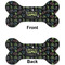 Video Game Ceramic Flat Ornament - Bone Front & Back (APPROVAL)