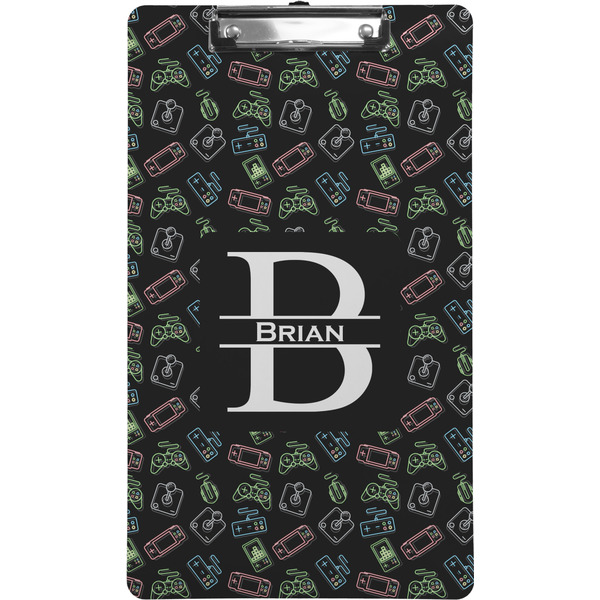 Custom Video Game Clipboard (Legal Size) (Personalized)