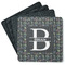 Video Game Square Rubber Backed Coasters - Set of 4 (Personalized)
