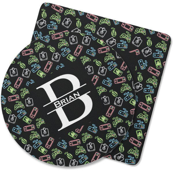 Custom Video Game Rubber Backed Coaster (Personalized)