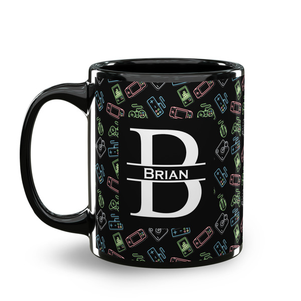 Video Game Coffee Mug - 11 oz - Black