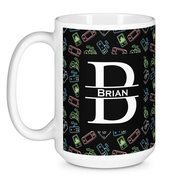 Video Game Coffee Mug - 15 oz - White