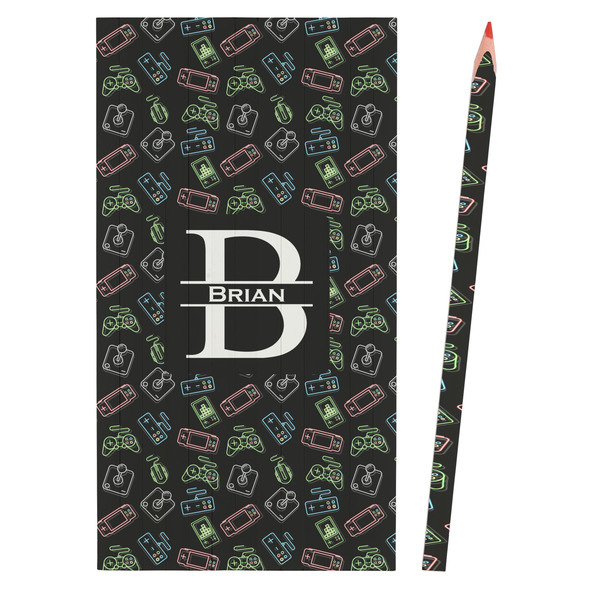 Video Game Colored Pencils - Front View