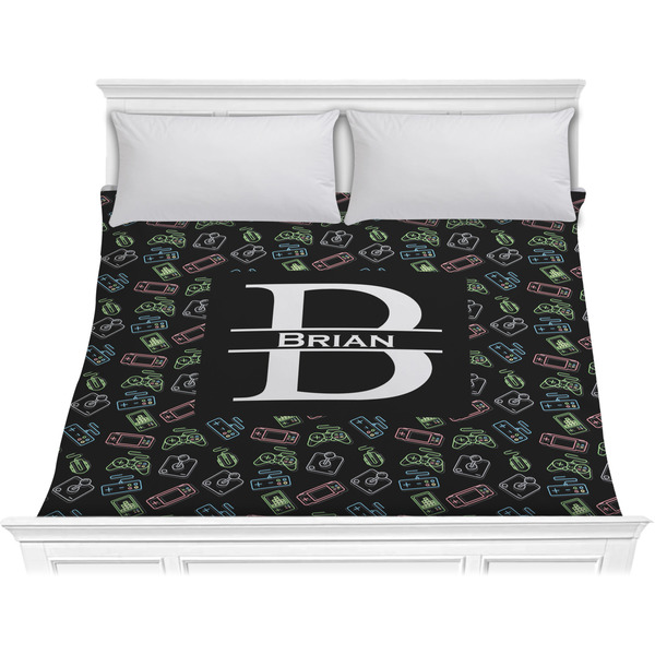 Custom Video Game Comforter - King (Personalized)