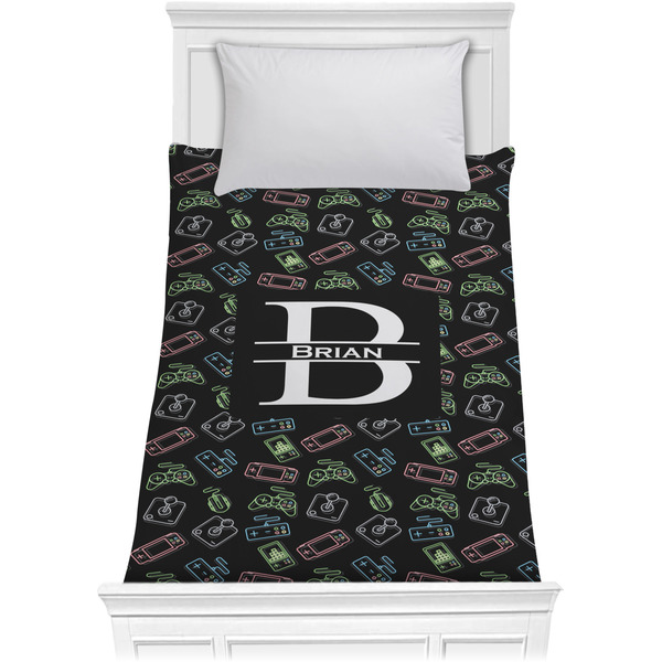 Custom Video Game Comforter - Twin (Personalized)