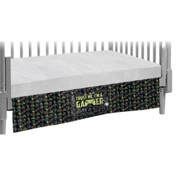 Video Game Crib Skirt (Personalized)