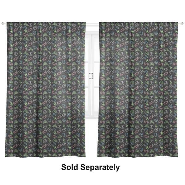 Video Game Curtains Double