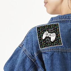 Video Game Large Custom Shape Patch (Personalized)