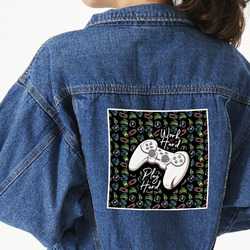 Video Game Large Custom Shape Patch - 2XL