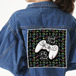 Video Game Twill Iron On Patch - Custom Shape - 3XL - Set of 4
