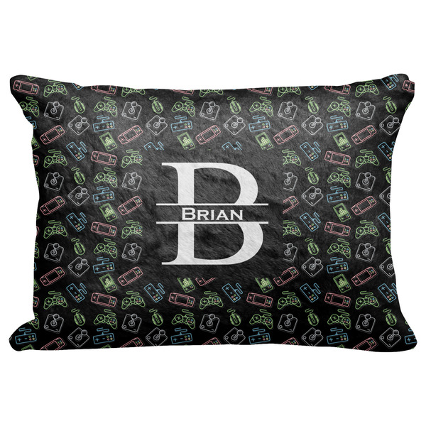 Custom Video Game Decorative Baby Pillowcase - 16"x12" (Personalized)