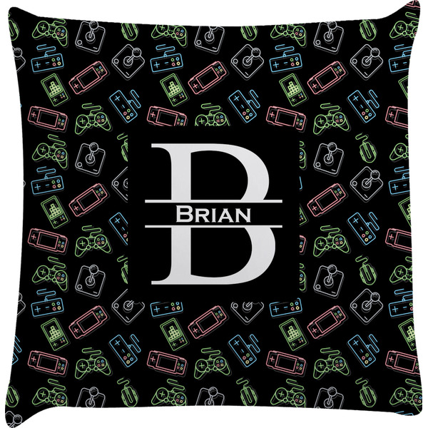 Custom Video Game Decorative Pillow Case (Personalized)