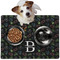 Video Game Dog Food Mat - Medium w/ Name and Initial